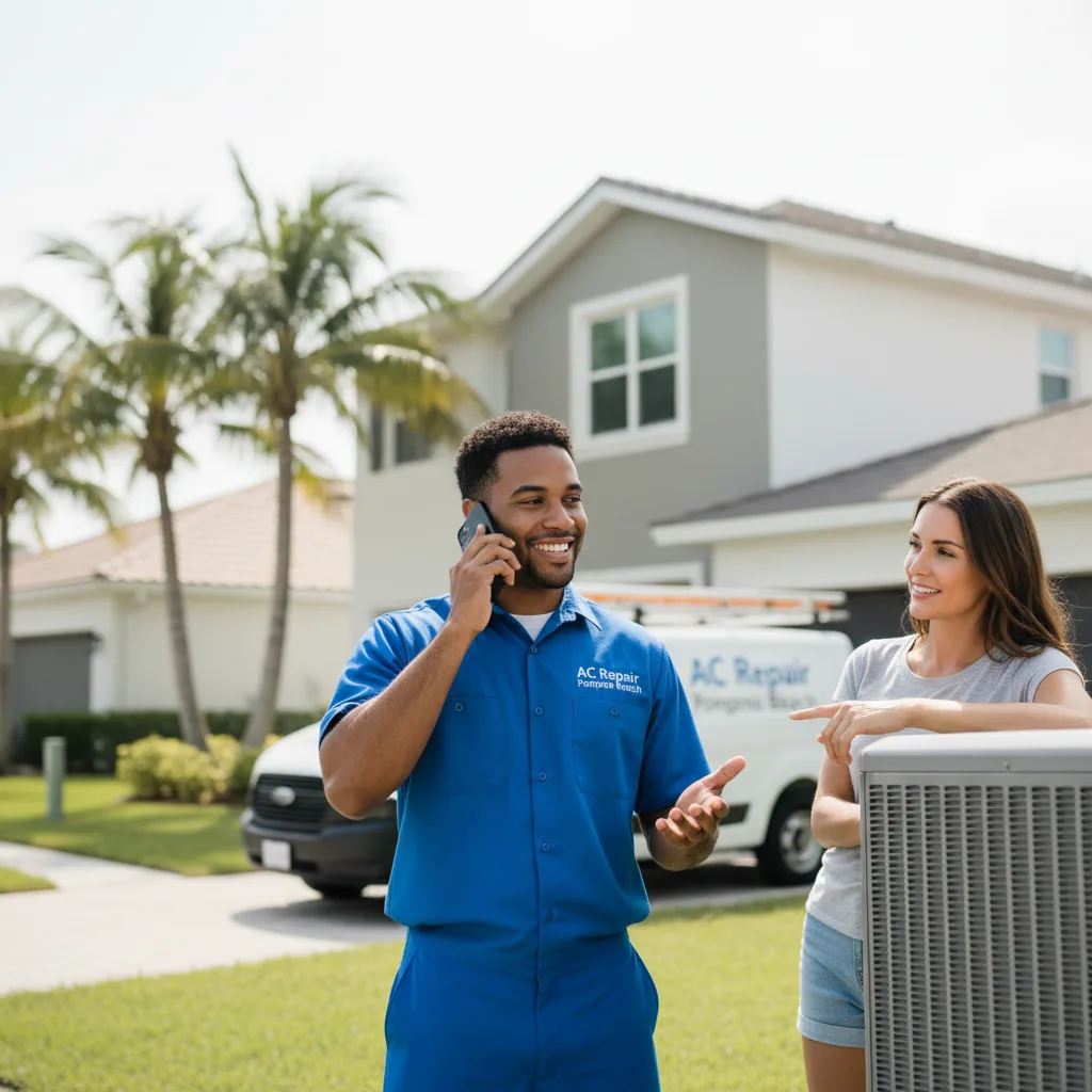AC Repair Pompano Beach customer support in St. Peter